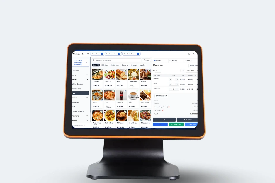 Restaurant POS System Nepal - Desktop POS for Kathmandu Restaurants