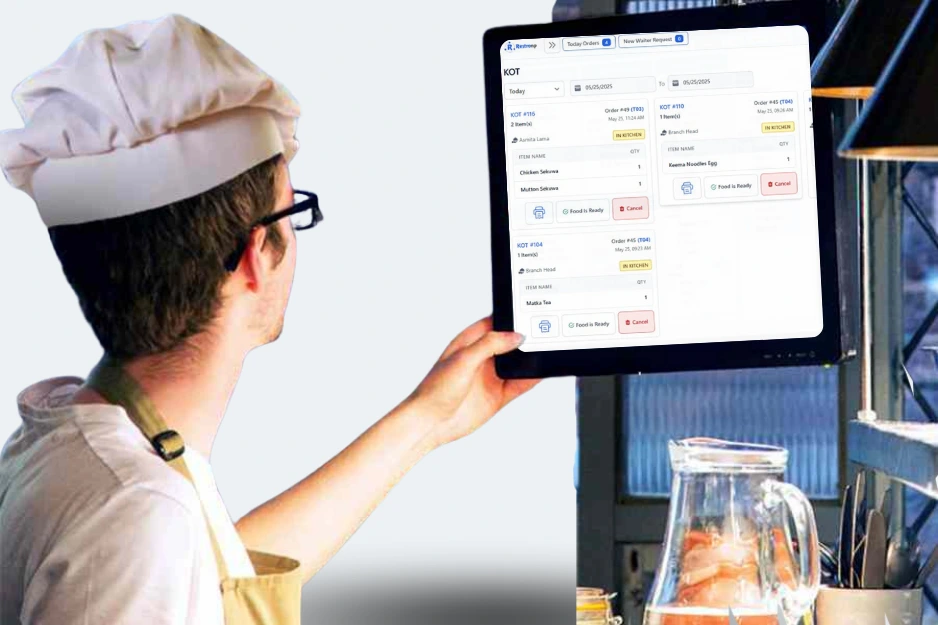 KOT Software Nepal - Kitchen Display for Kathmandu Restaurants